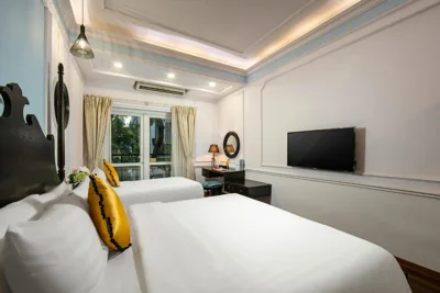 Chambre Premium à lits jumeaux avec balcon — San Boutique Hotel & Travel